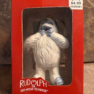 ABOMINABLE SNOWMAN BUMBLES Kurt Adler Rudolph Reindeer Misfit Xmas Ornament